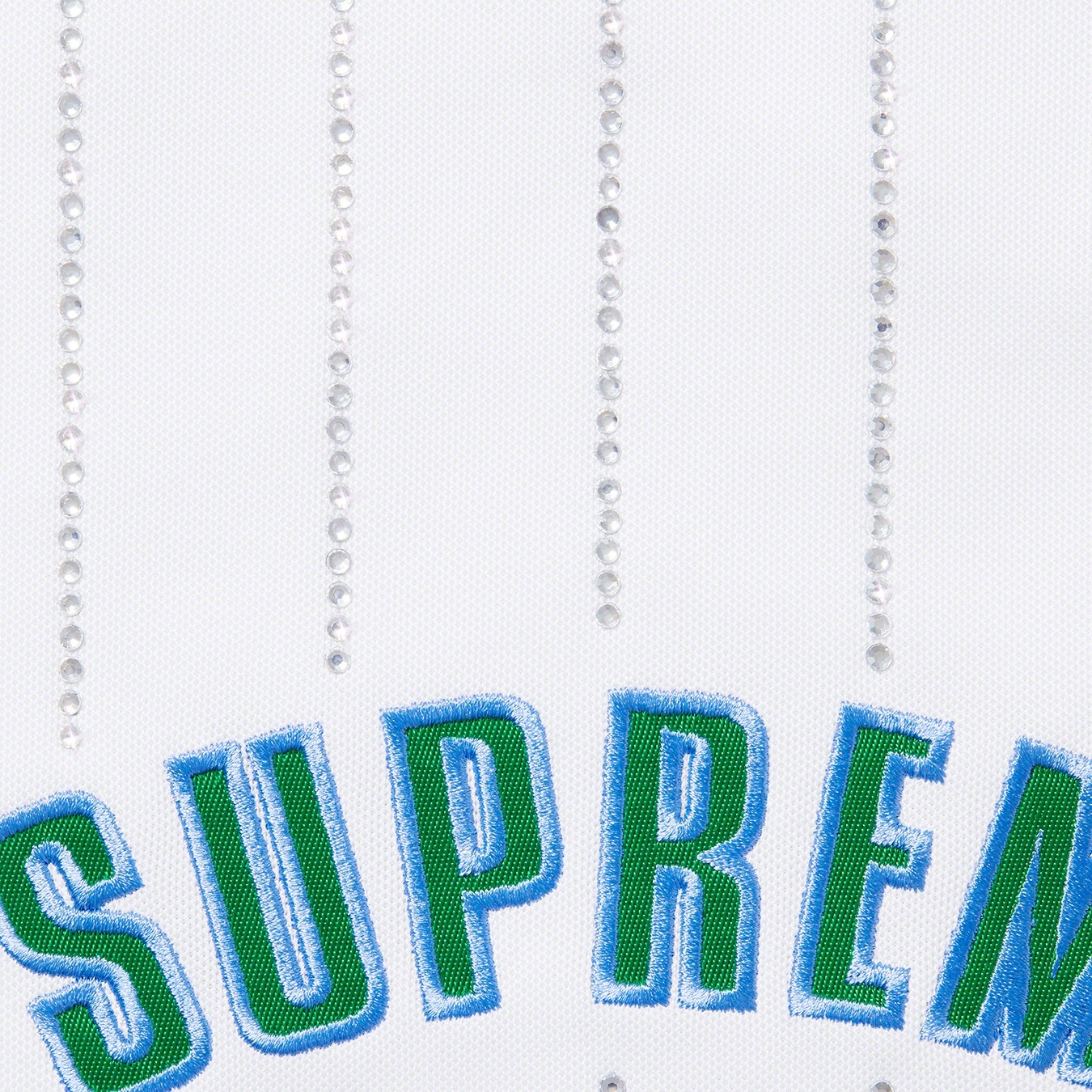 Rhinestone Stripe Basketball Short view 10